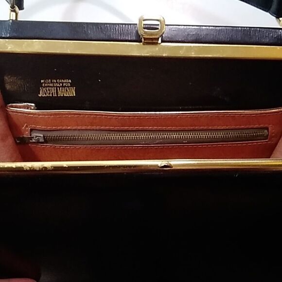 VTG MADE IN CANADA EXPRESSLY FOR JOSEPH MAGNIN HANDBAG - Picture 10 of 12